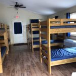 Lakeside Lodge Cabins: Sleeps 13-14 each, heated and AC